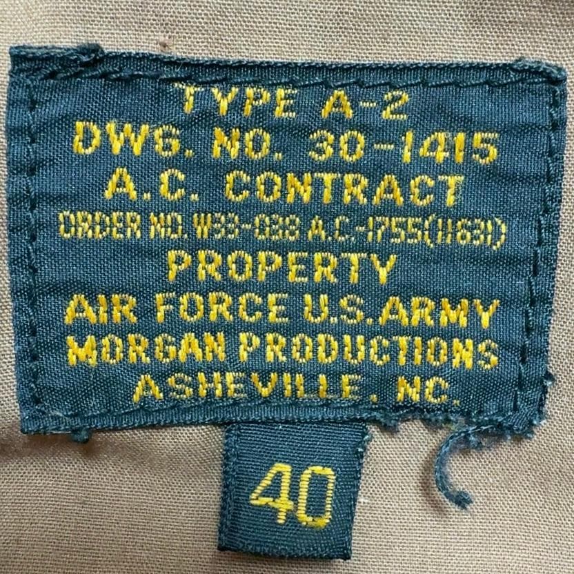 MORGAN A2 Flight Jacket ホースハイド 40 馬革 BR