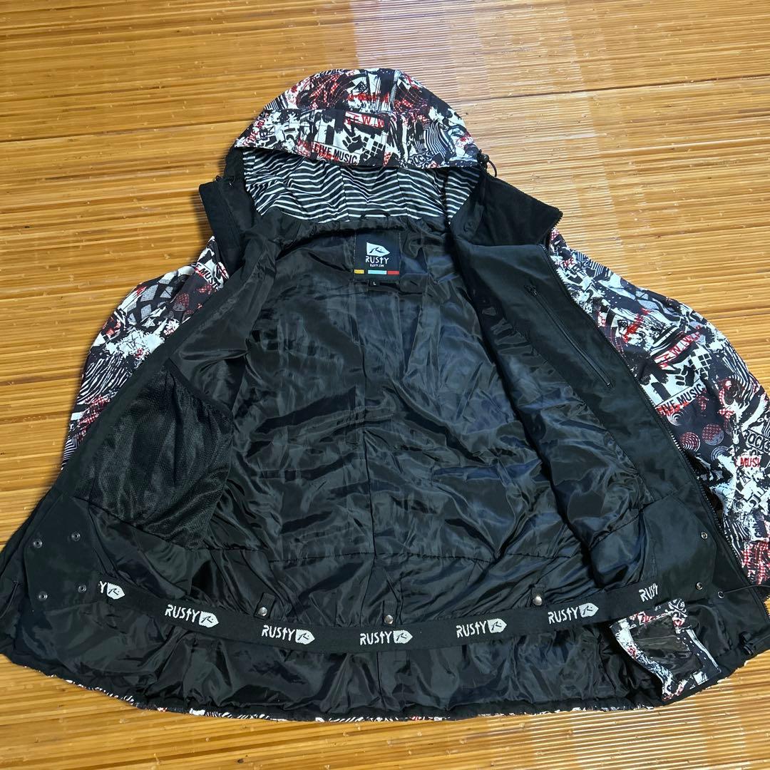 Rusty スノーボードウェア　セットアップ 上下セット　メンズLサイズ