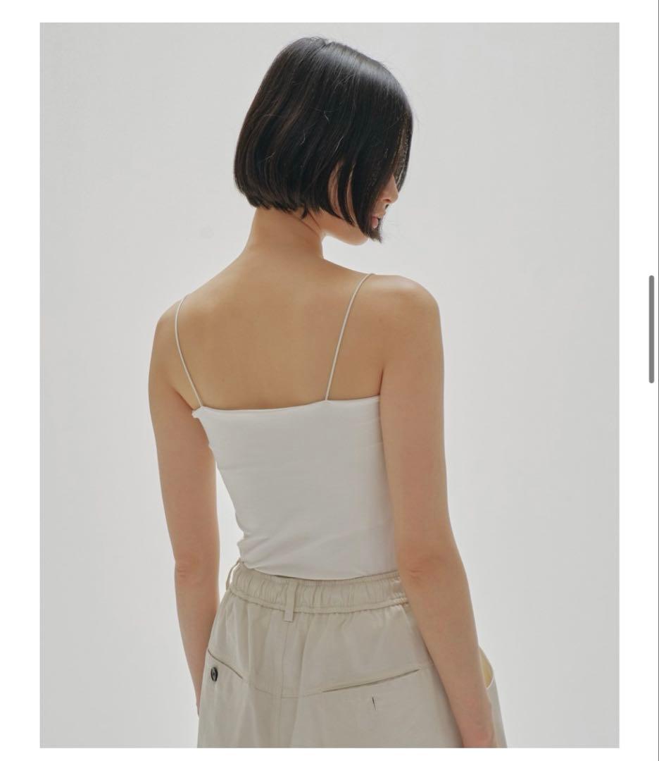 Cupin Flatseam Camisole エクリュ　新品未使用タグなし