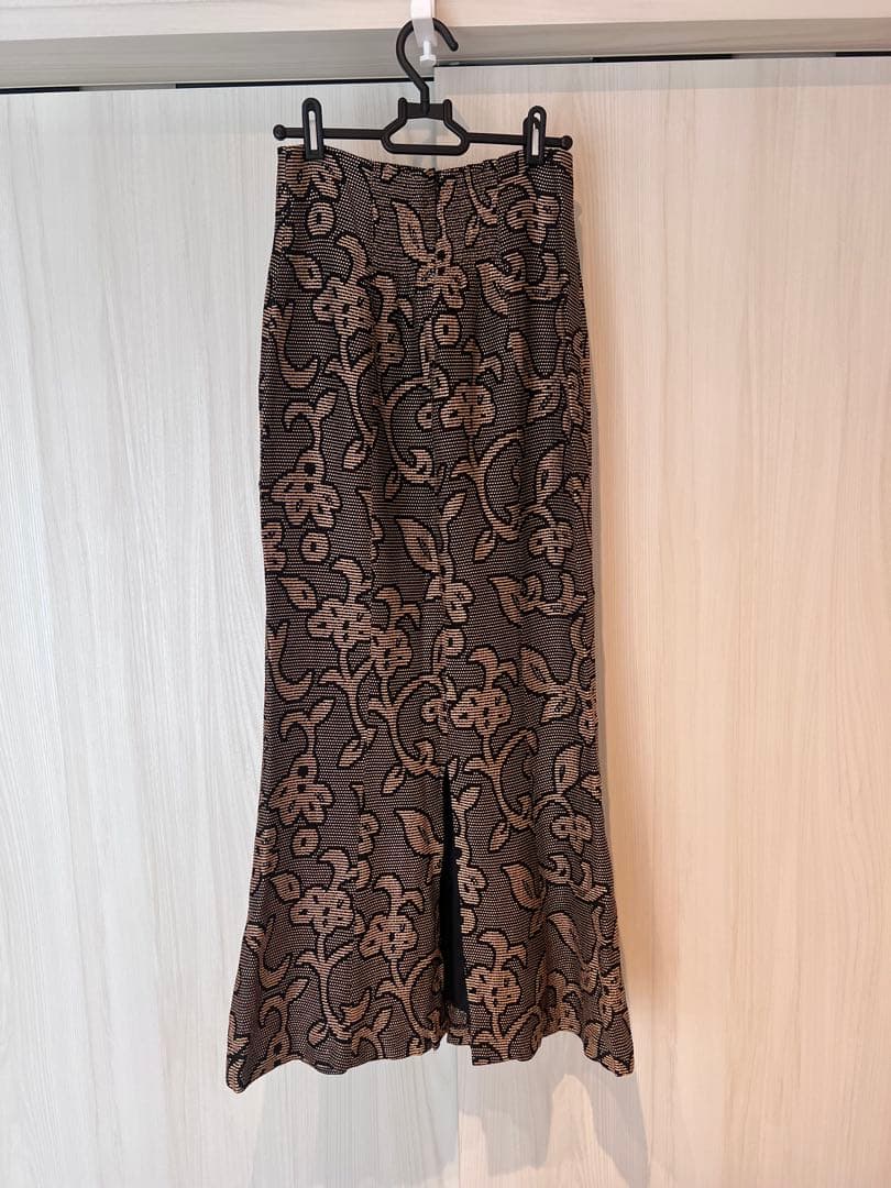 スカート TODAYFUL Jacquard Leaf Pencilskirt 38