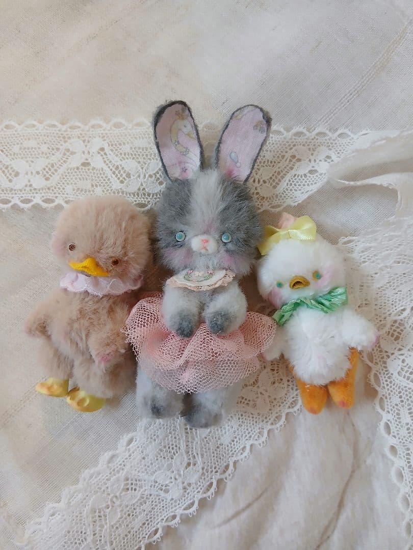 最終お値下げ　有名作家さま　ミニチュア　ぬいぐるみ　テディベア
