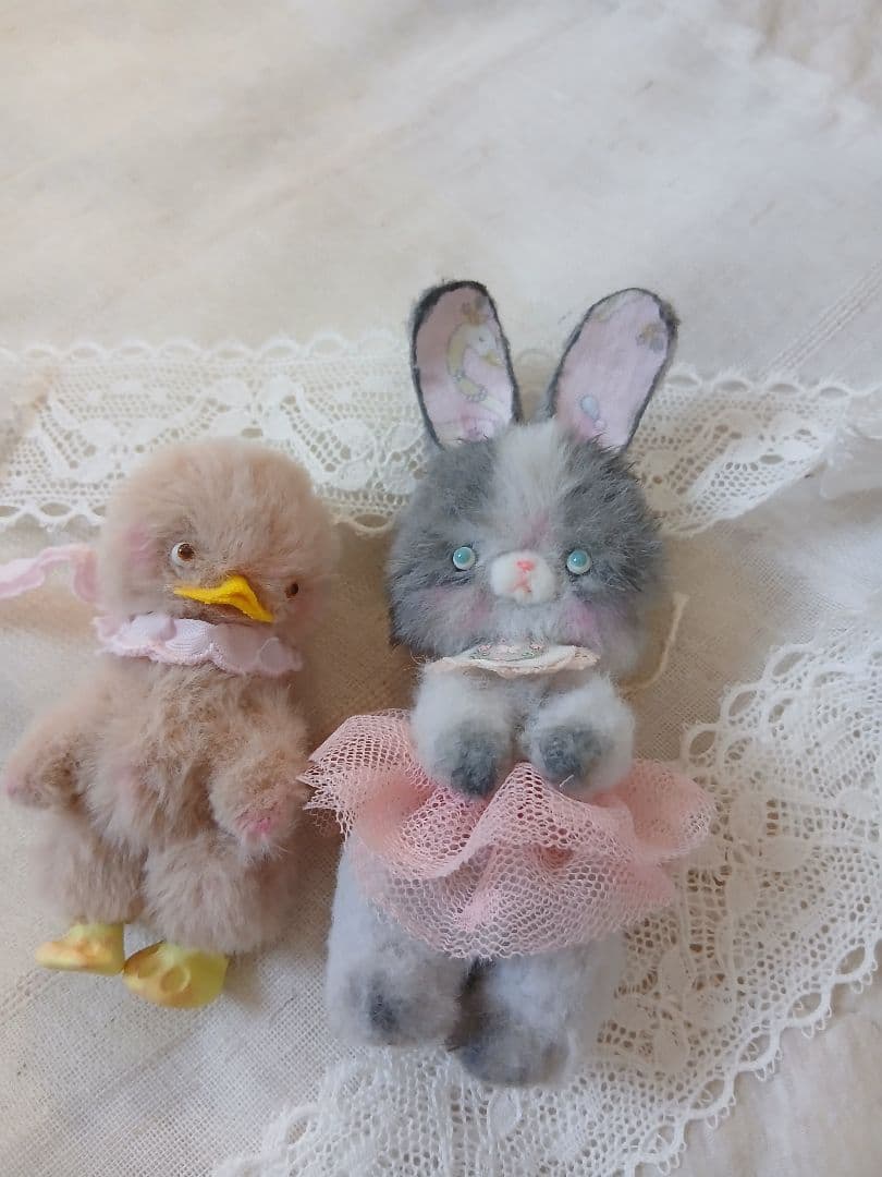 最終お値下げ　有名作家さま　ミニチュア　ぬいぐるみ　テディベア