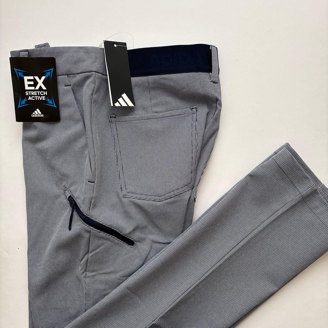 79cm 新品13200円　春夏　アディダスゴルフ　メンズ　ロングパンツ