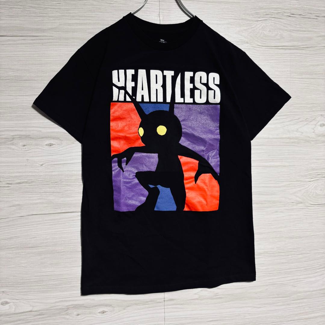 【希少デザイン】ディズニー　キングダムハーツ　ハートレス　Tシャツ　海外輸入