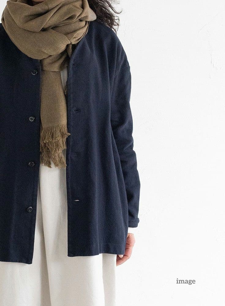 ◇.．様◇ゴーシュ　カーディガン　ネイビー　良品　タグ付き
