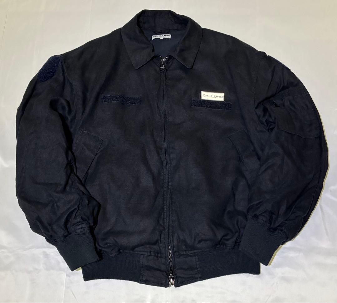 K*i様 CAHLUMN カウラム Linen Heli Crew Jacket