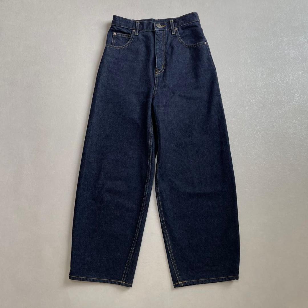 美品 BLACK BY MOUSSY PUNA onewash denim 24
