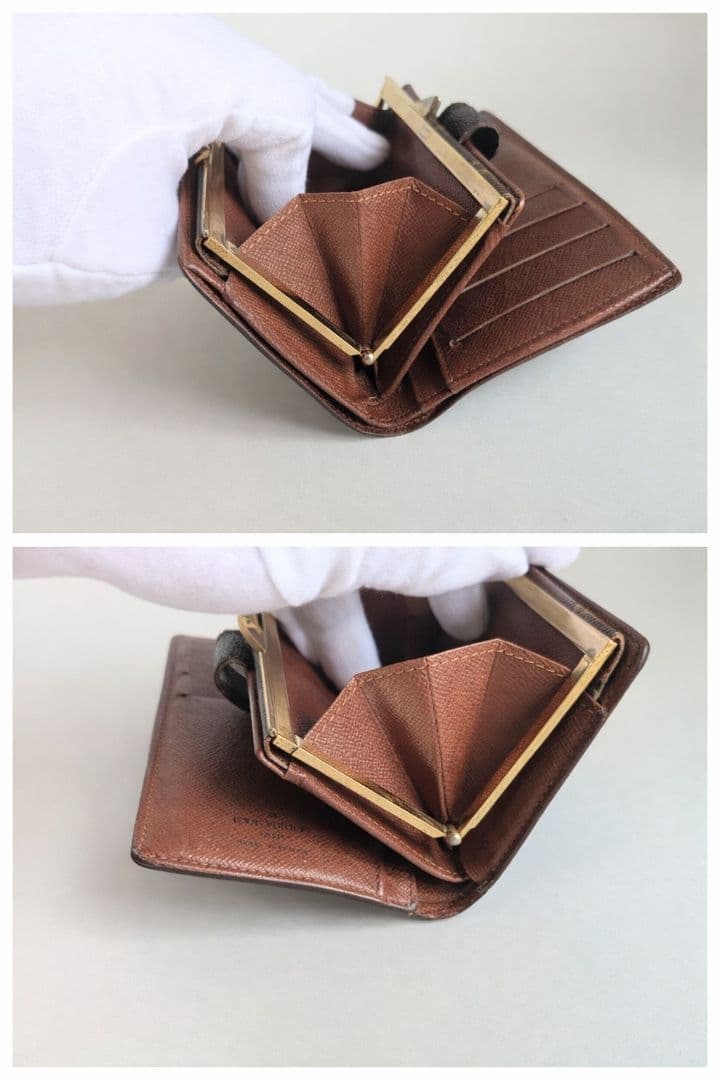 YEBISU ルイヴィトン ヴィエノワ がま口財布