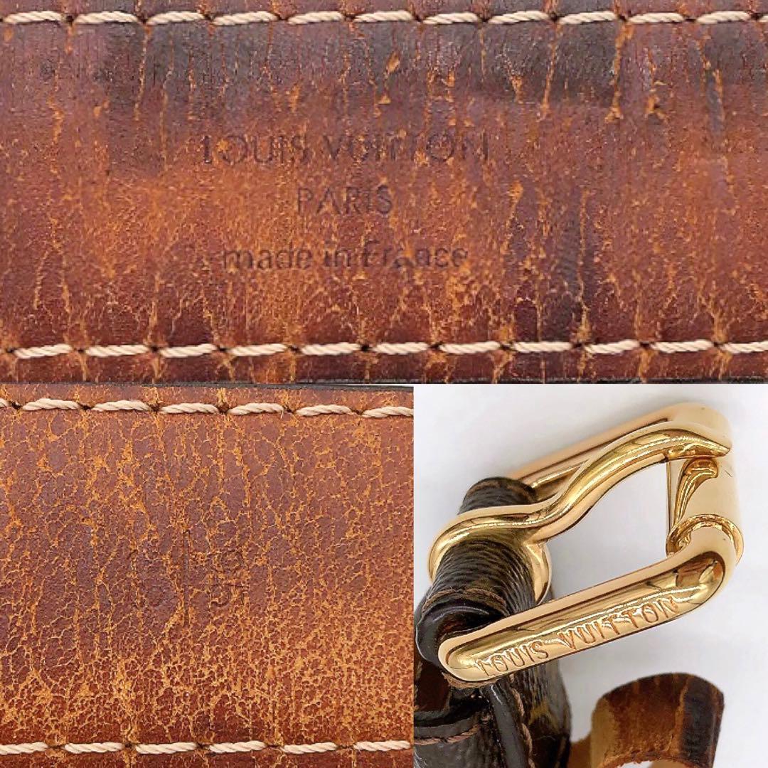 【LOUIS VUITTON】サンチュール ポシェット　モノグラム　ベルト.