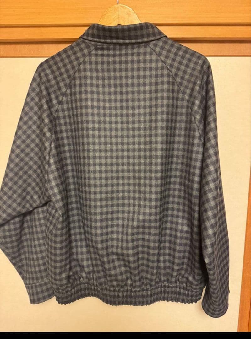 FUJI FLANNEL RAGLAN BLOUSON ポーカーズアツム着用