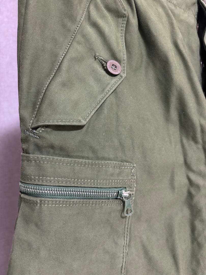 【スウェーデン軍】m69 タンカースパンツ c50 Lサイズ リペア有