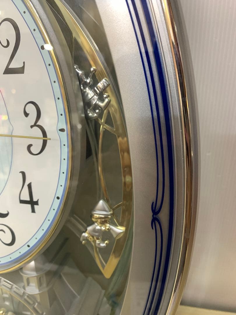 【中古】CITIZEN シチズン RADIO CONTROLLED 壁掛け時計