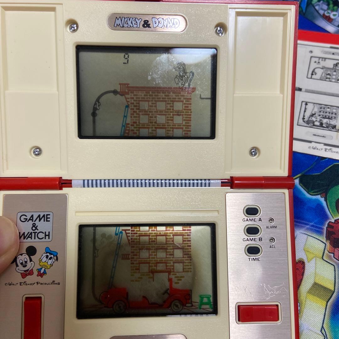 任天堂 ゲームウォッチ ミッキー&ドナルド　ゲーム&ウオッチ　マルチスクリーン