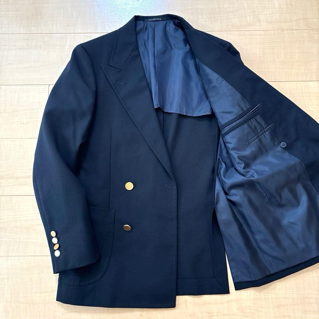 ☆美品☆ green label relaxing 紺ブレ ダブル テーラード