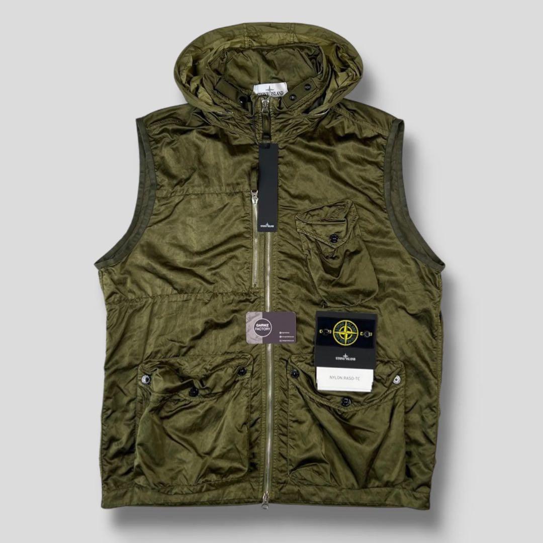トップス STONE  NYLON RASO-TC VEST