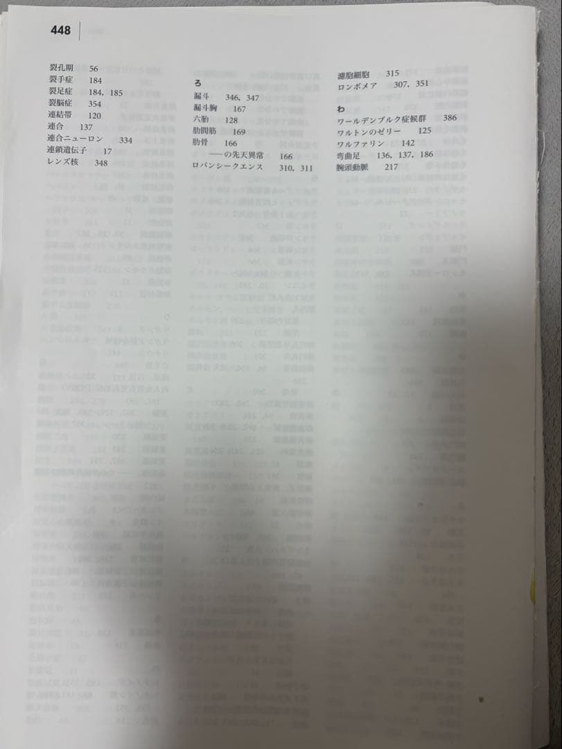 ラングマン 人体発生学 第12版 教科書