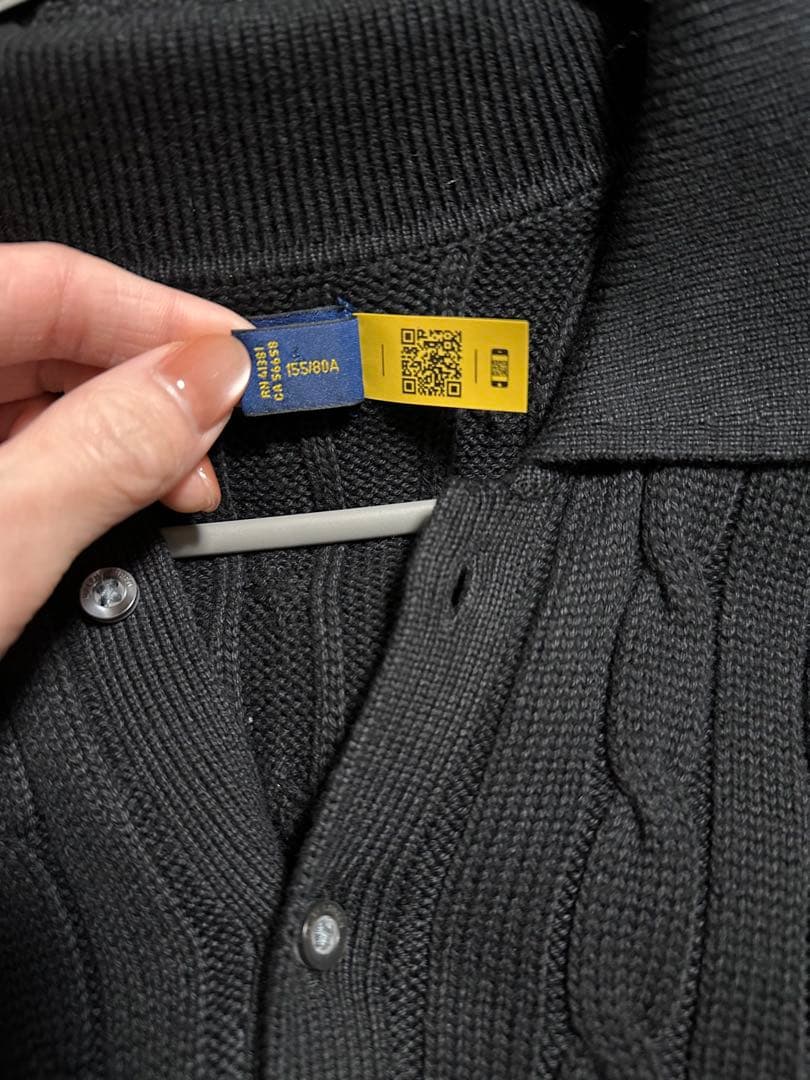 POLO RALPH LAUREN ケーブルニットワンピース