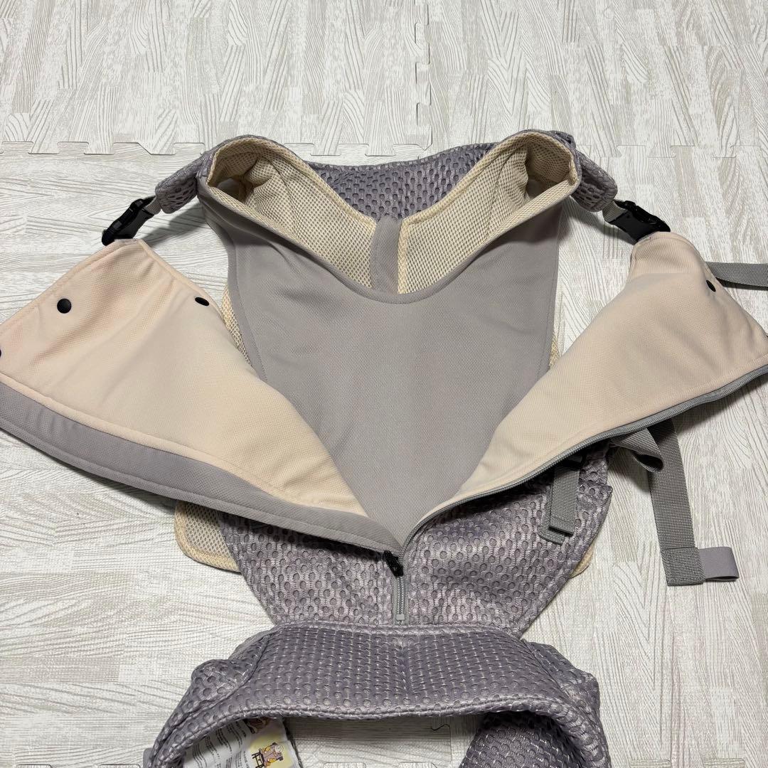 ⭐️美品⭐️bebe swan 抱っこ紐 シルバーグレー