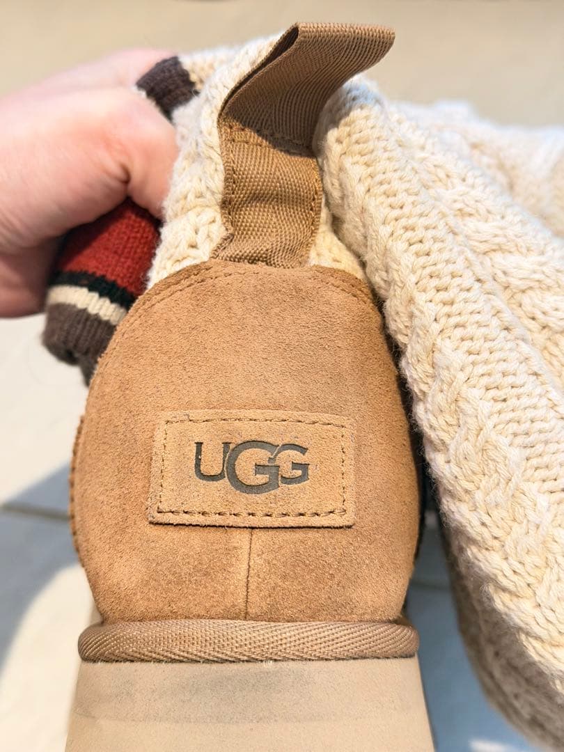 UGG Classic Sweater Letter ニットソックス ブーツ