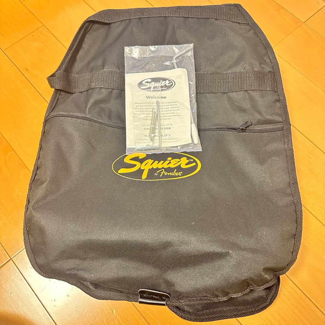 Fender Squier ストラト キャスター レインボートーン グリーン