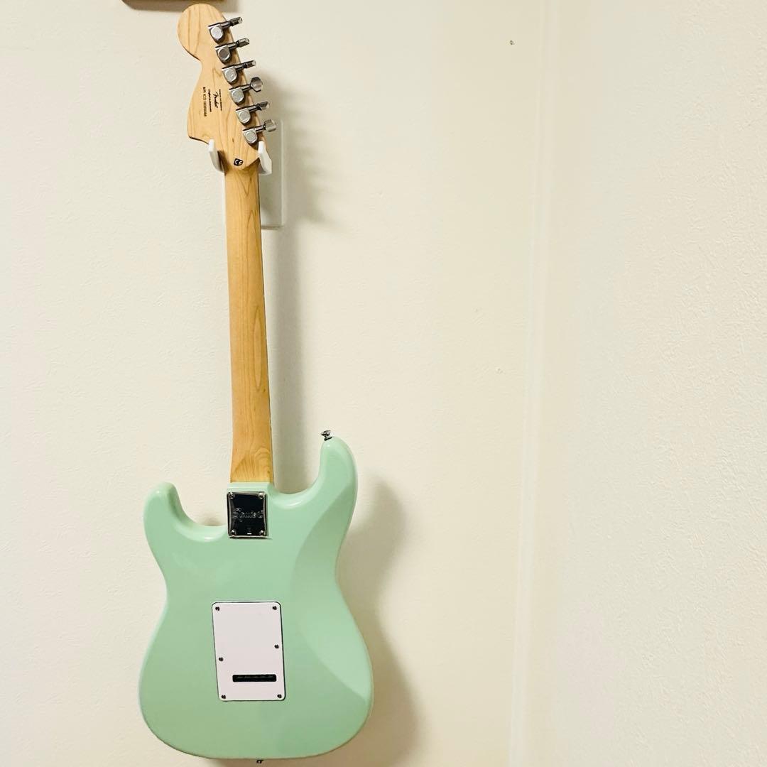 Fender Squier ストラト キャスター レインボートーン グリーン