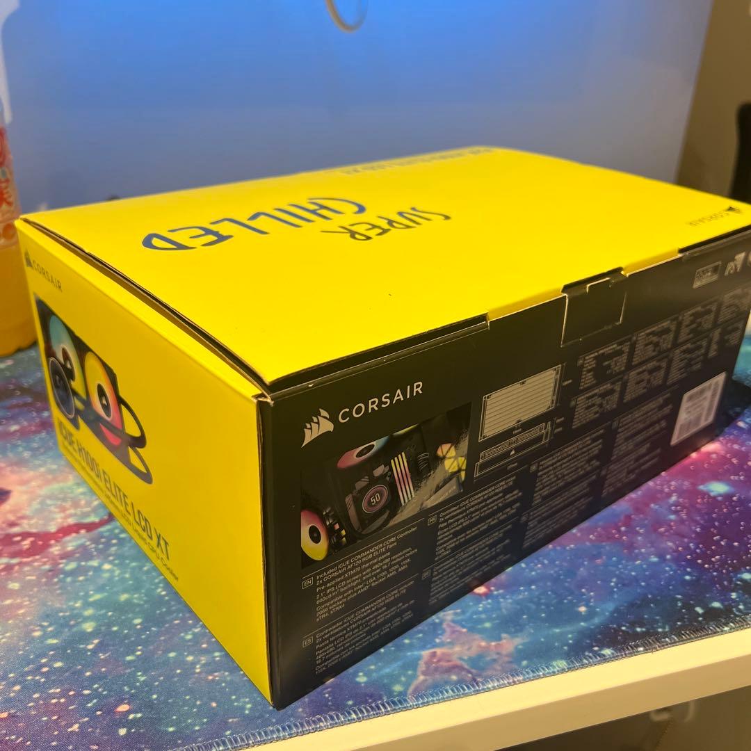 CORSAIR H100i ELITE LCD XT 水冷クーラー
