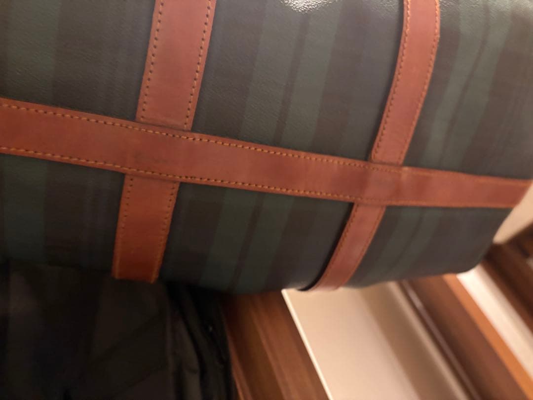 Ralph Lauren ボストンバッグ グリーン・ネイビー