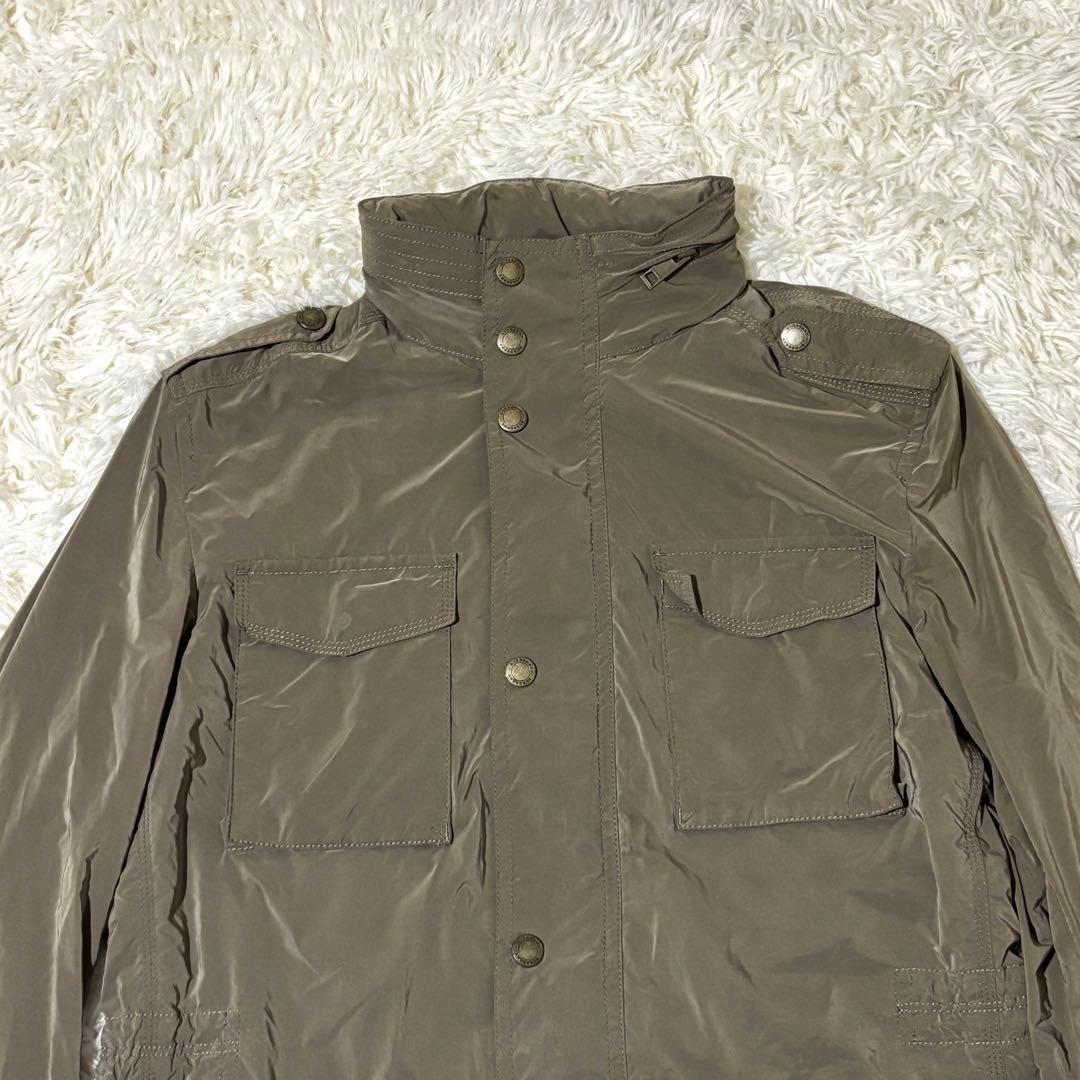 ✨極美品✨BURBERRY LONDON ノバチェック　モッズコート　ミリタリー