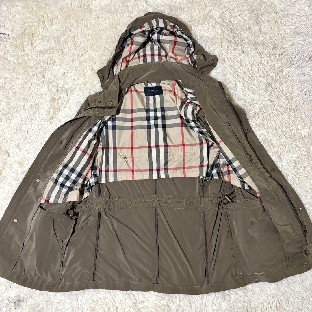 ✨極美品✨BURBERRY LONDON ノバチェック　モッズコート　ミリタリー