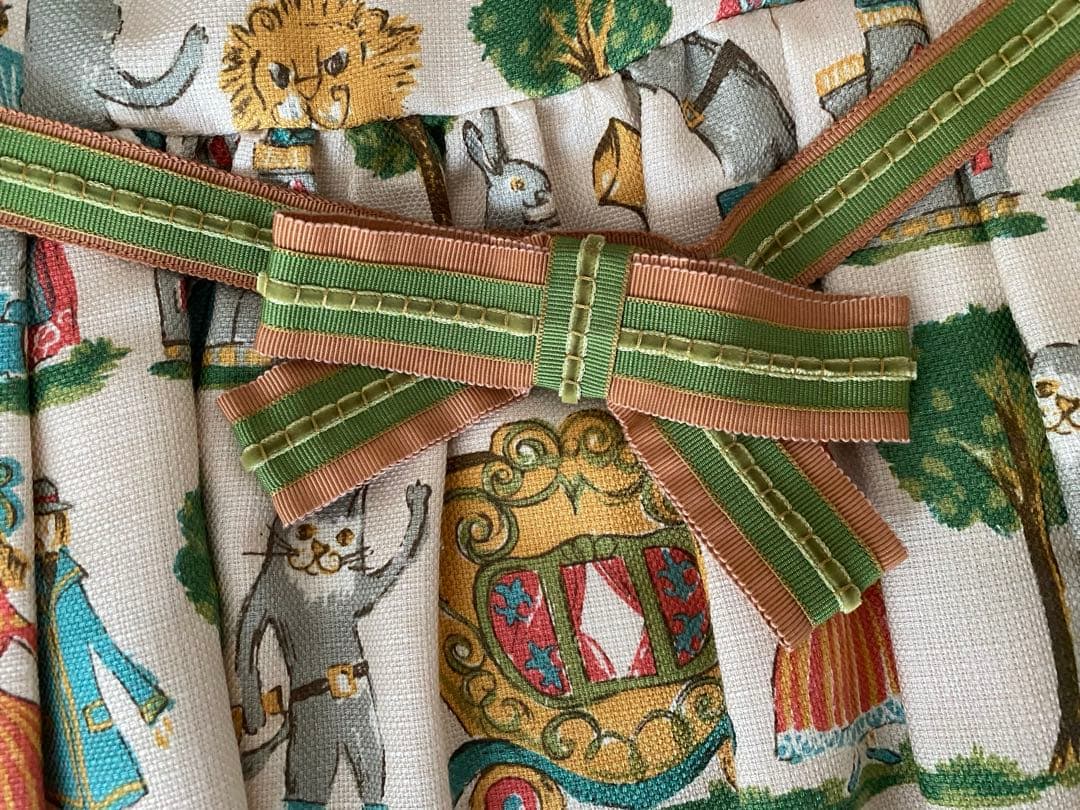 Jane Marple ジェーンマープル ース　長靴猫　ノースリーブワンピース