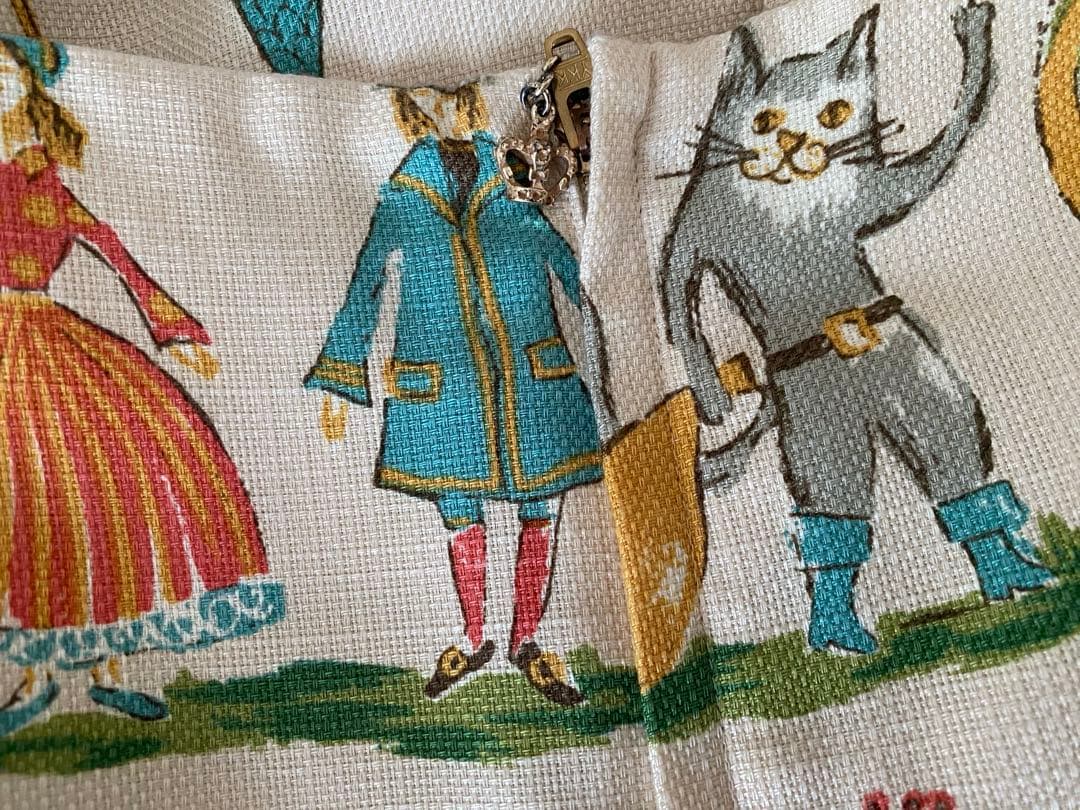 Jane Marple ジェーンマープル ース　長靴猫　ノースリーブワンピース