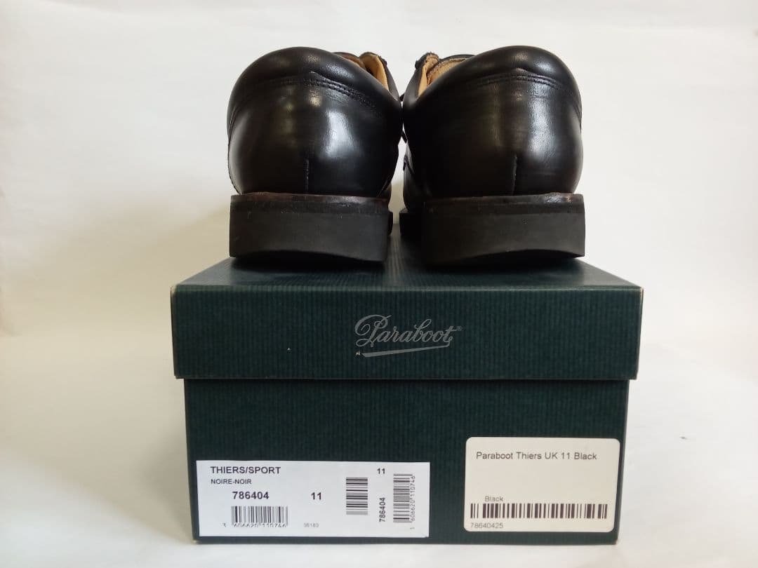 Paraboot パラブーツ THIERSティエール29.5ブラック
