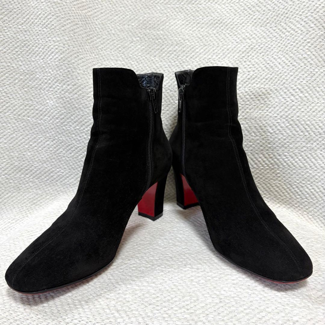 Christian Louboutin ルブタン スエード ショートブーツ 37