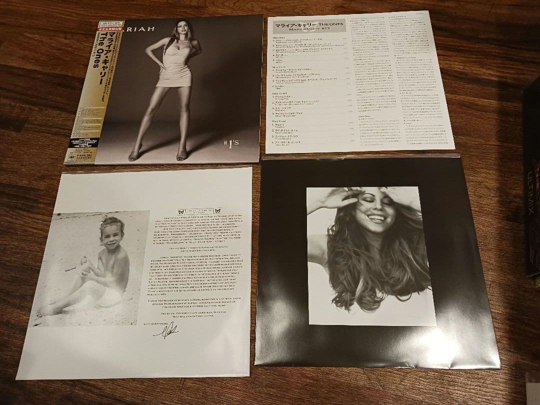 MARIAH CAREY / THE ONES《レコード》国内限定盤 2LP