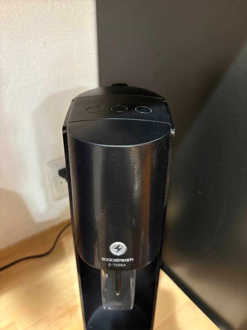 sodastream E-TERRA 炭酸水メーカー ブラック