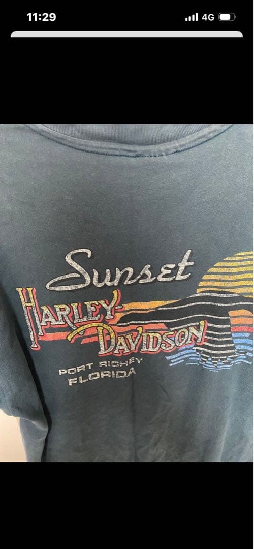Harley Davidson ハーレーダビッドソン　両面プリントTシャツ