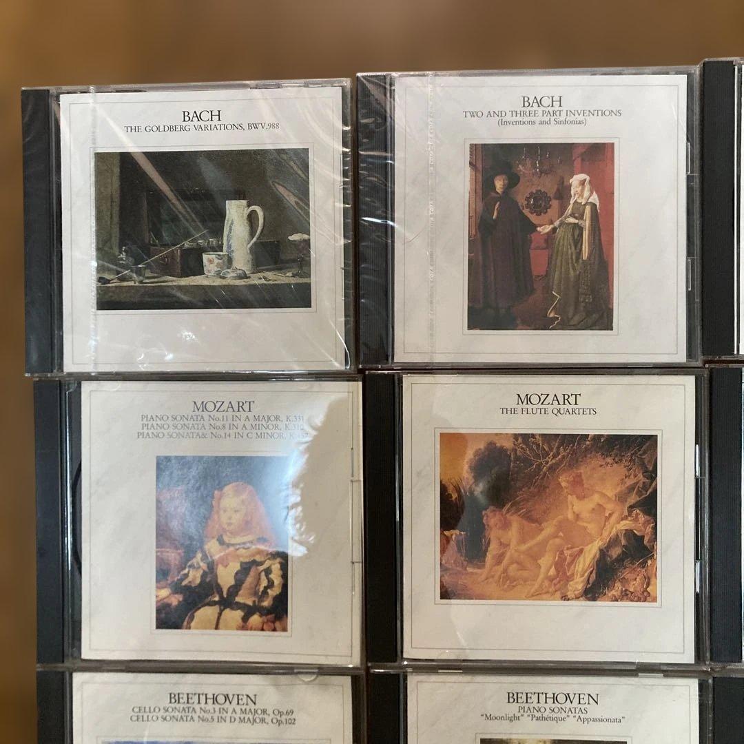 クラシックCD17枚セット バッハ モーツァルト ベートーヴェン