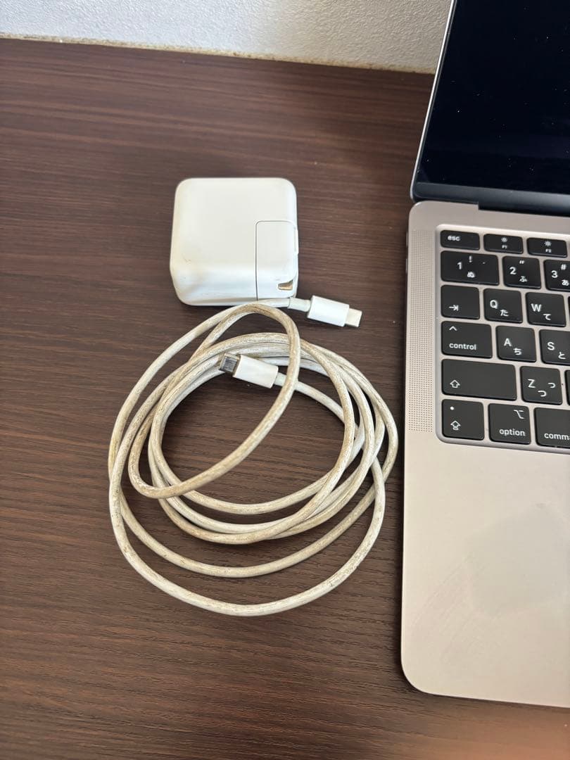 MacBookAir M1 8GB 256GBスペースグレイ本体＋充電器 箱なし