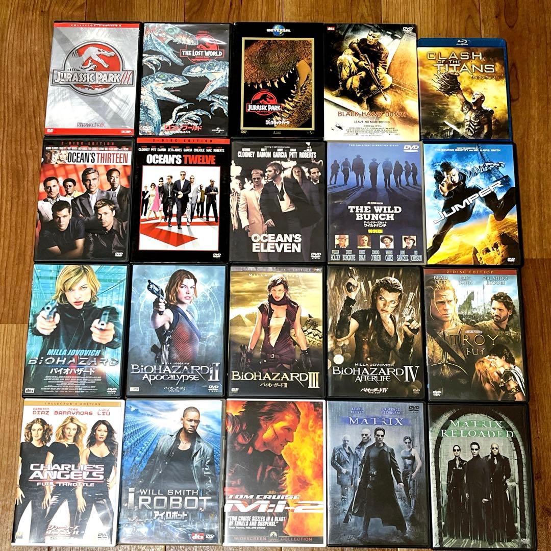 中古洋画・邦画・アニメDVD 110枚まとめ売り 大量DVDセット