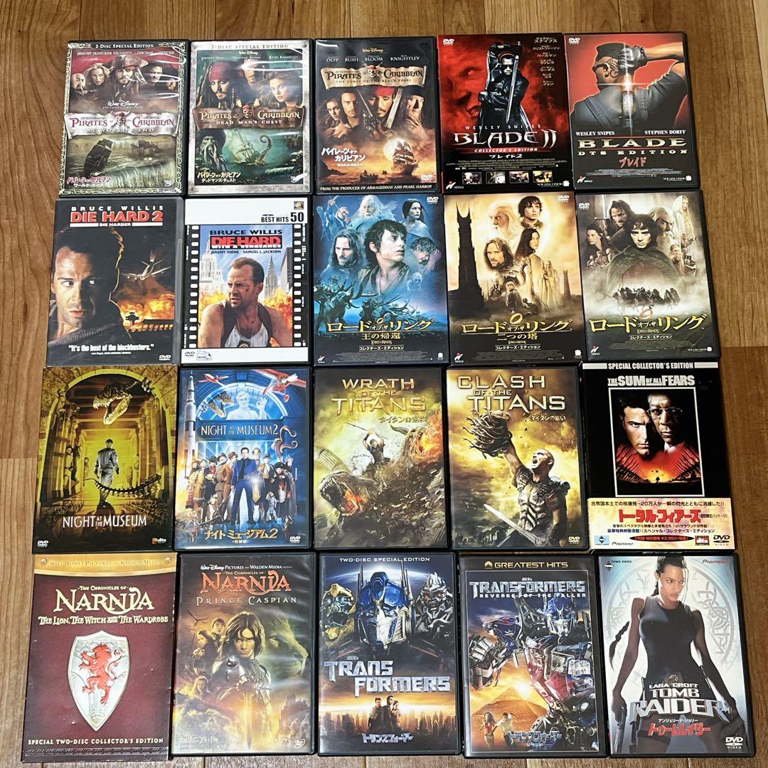 中古洋画・邦画・アニメDVD 110枚まとめ売り 大量DVDセット
