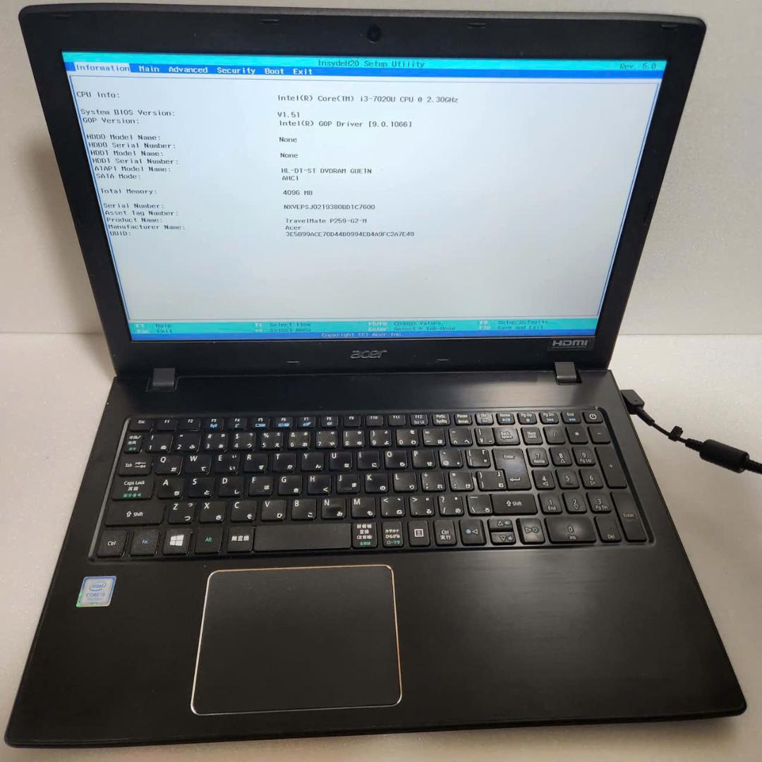 Acer ノートPC 3台セット / ACアダプター付き