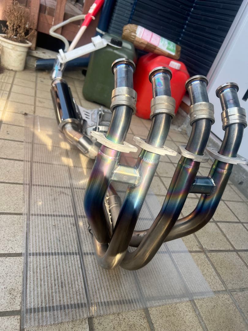 MORIWAKI Zx-25r フルチタンマフラー