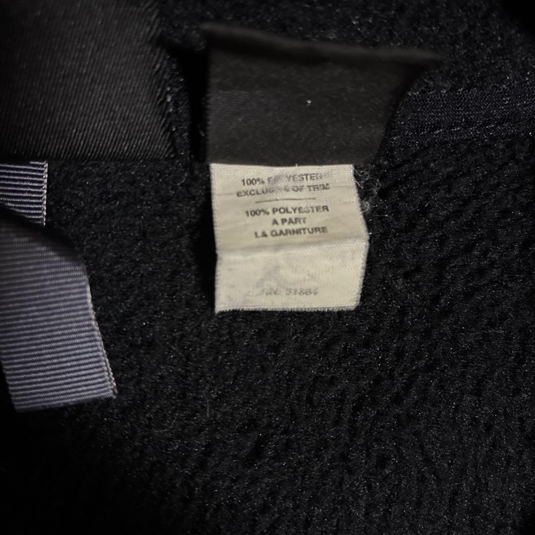 Patagonia フリースベスト黒 2001年製