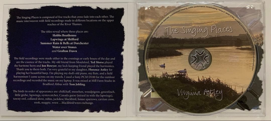 美品CD The Singing Places-Virginia Astley