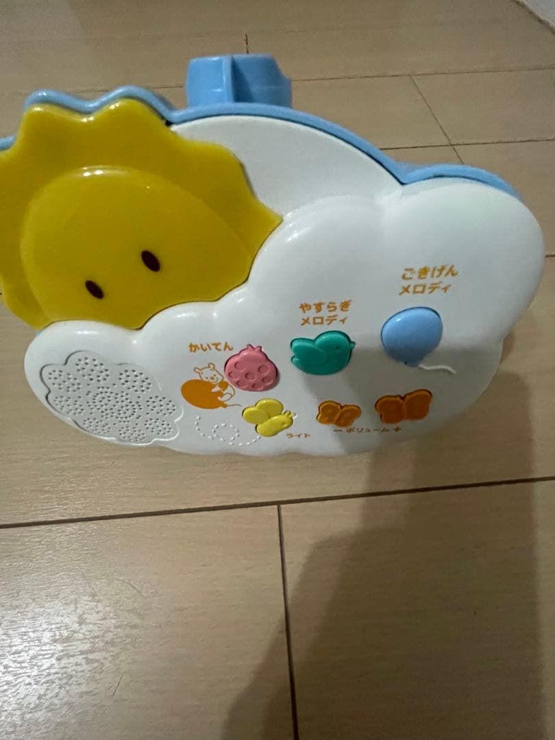【美品】プーさん えらべる回転 6WAYジムにへんしんメリー