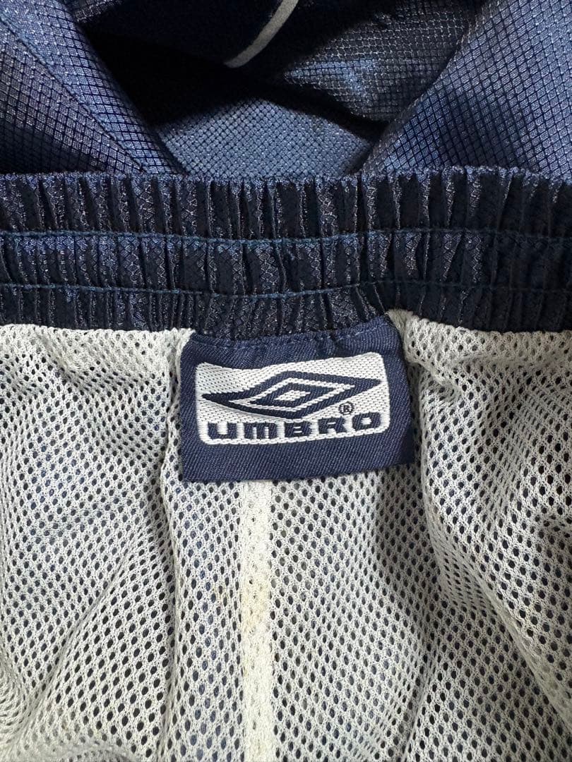 パンツ 00s UMBRO 2way ripstop nylon pants navy