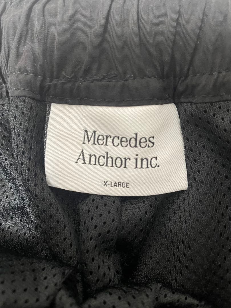 【美品】Mercedes Anchor inc. ナイロントラックパンツ XL