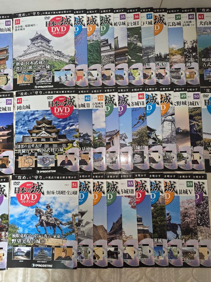 日本の城 DVD 全巻セット