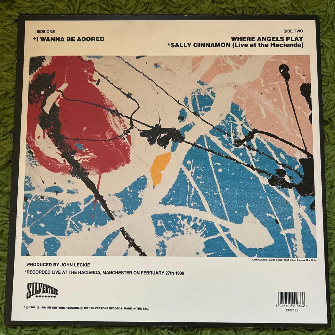 a*】様 stone roses i wanna be adored 12”レコ