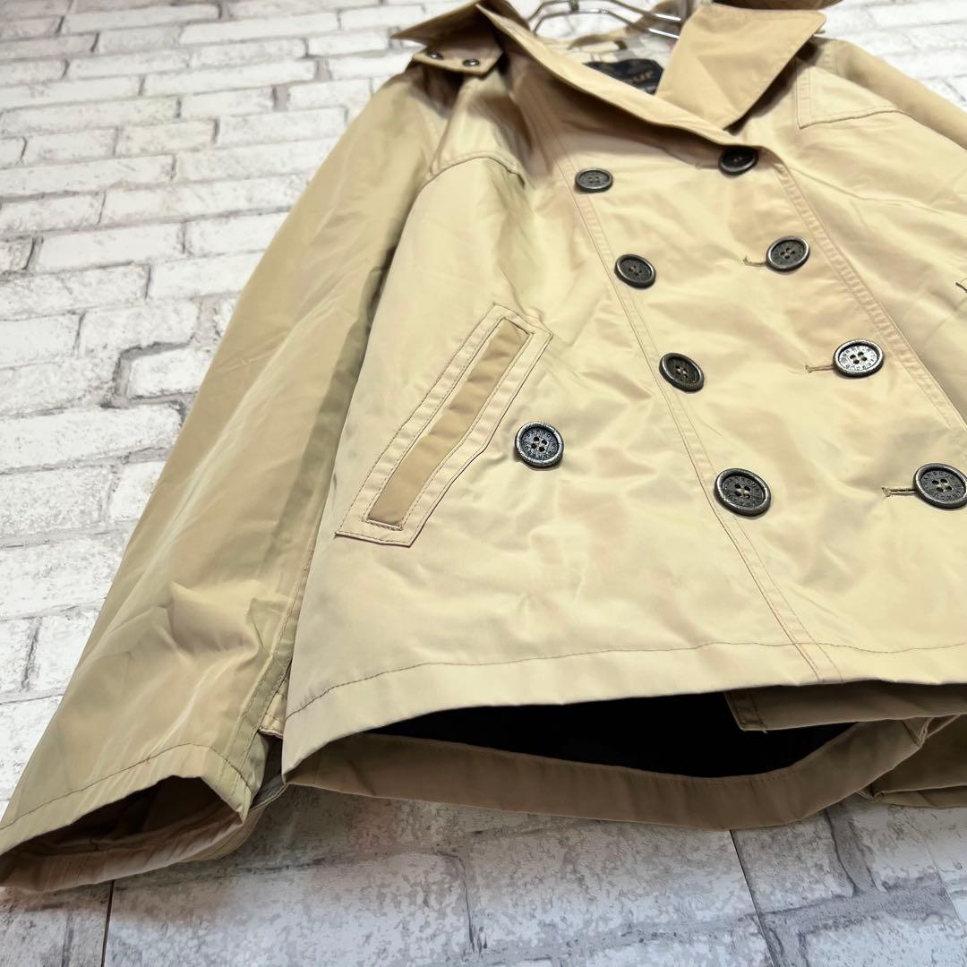 【なねむ】Barbour バブアー ショート丈トレンチレインコート 希少